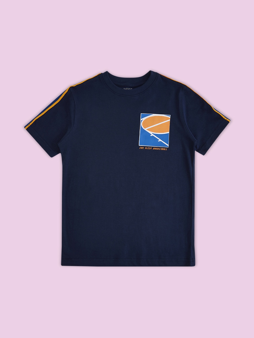 

Pantaloons Junior Boys Navy Blue T-shirt