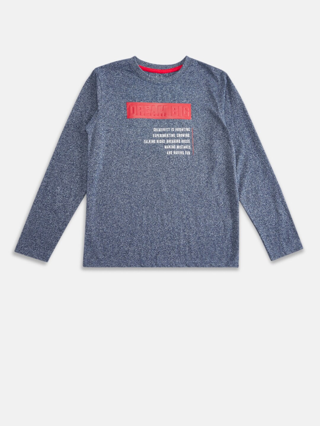 

Pantaloons Junior Boys Navy Blue Printed T-shirt