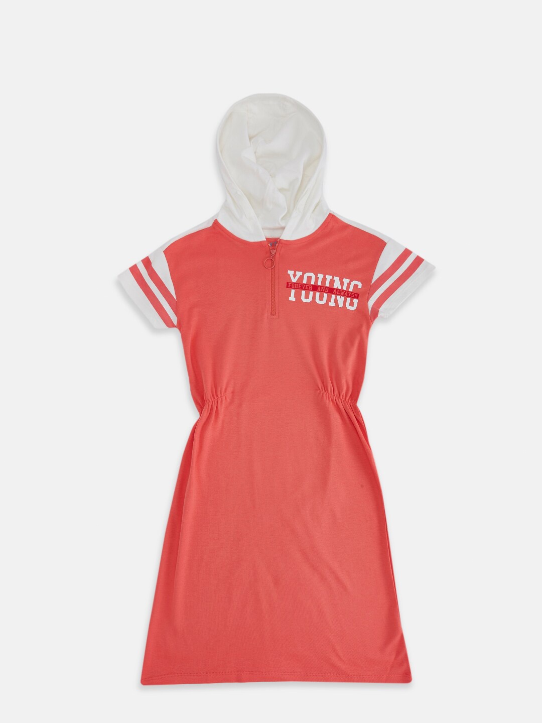 

Pantaloons Junior Girls Coral T-shirt Dress