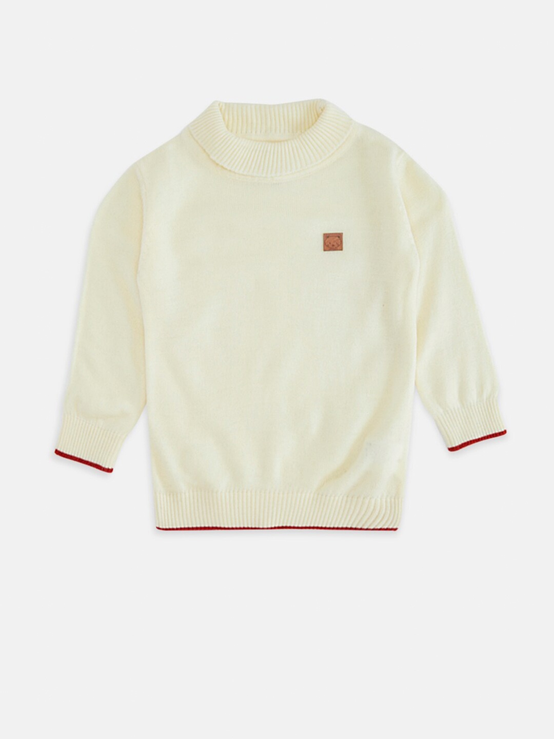 

Pantaloons Baby Girls Off White Pullover