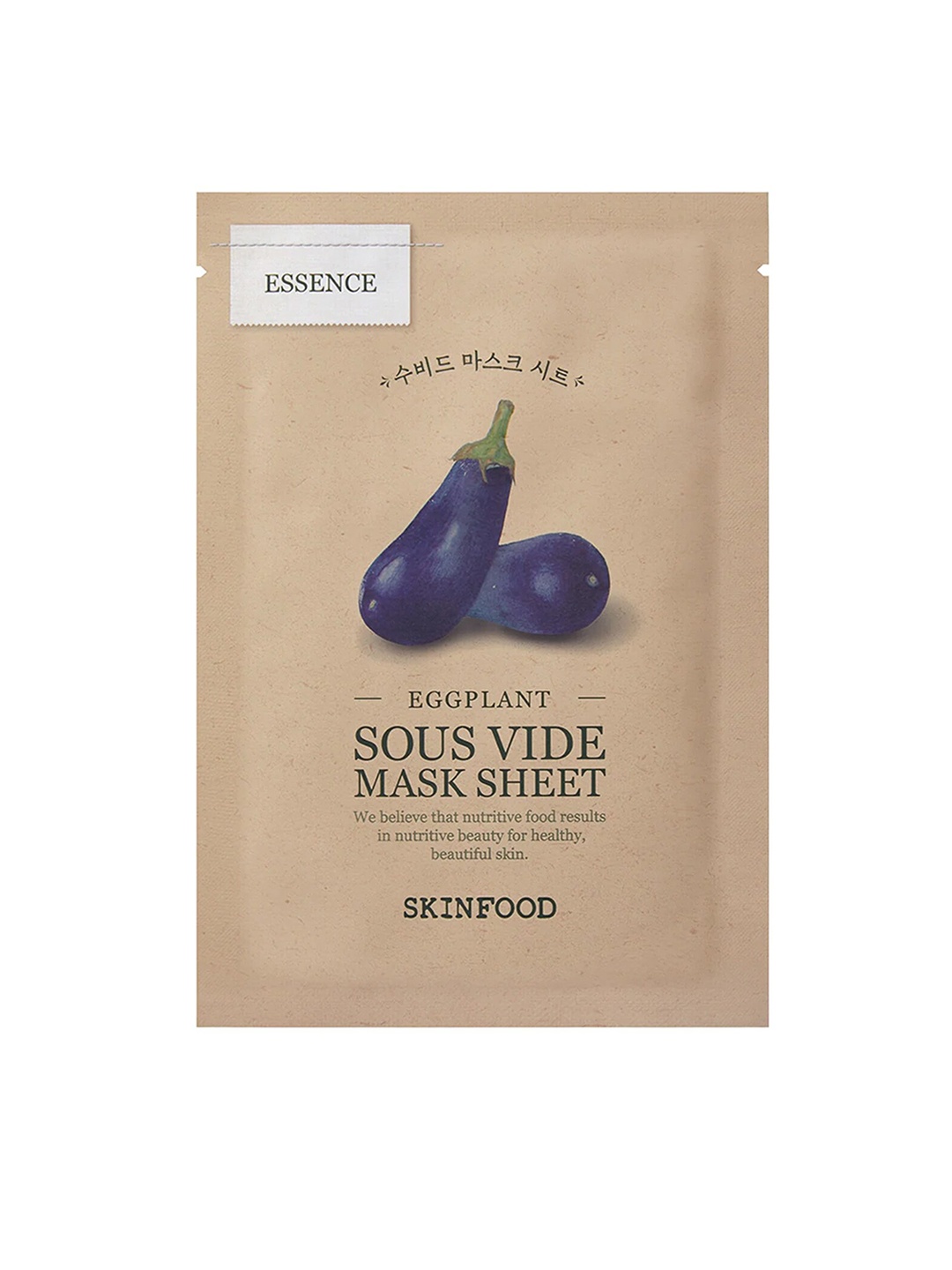 

SKINFOOD Eggplant Sous Vide Mask Sheet Korean Skin Care, White