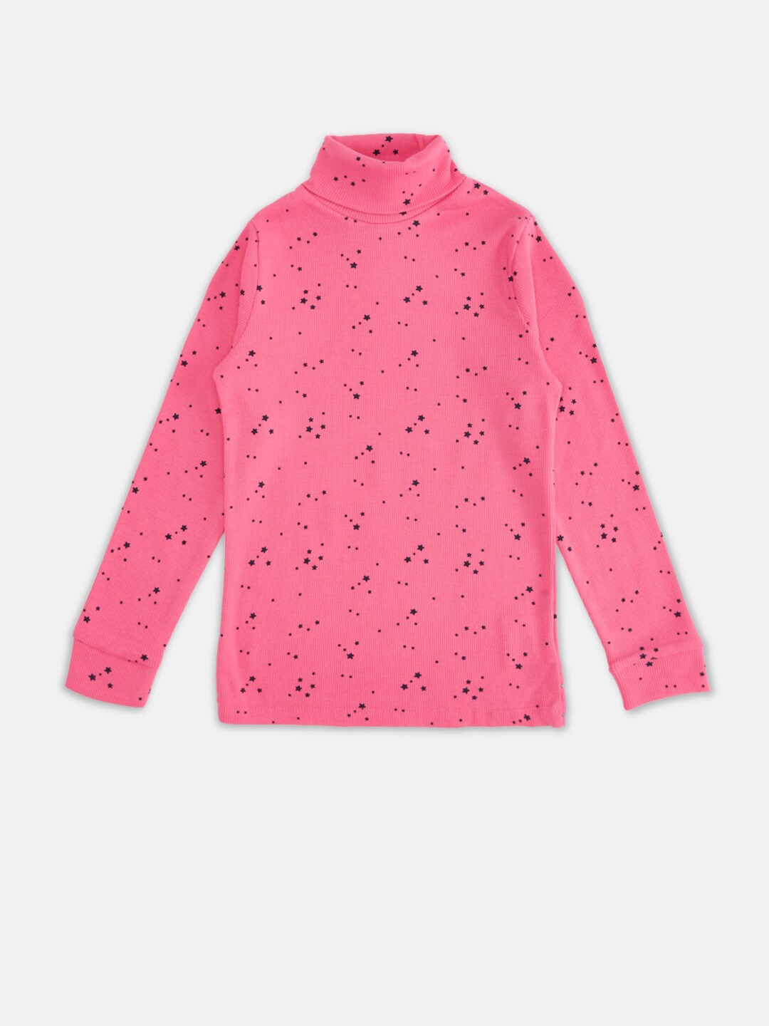 

Pantaloons Junior Girls Fuchsia Printed Sweatshirt
