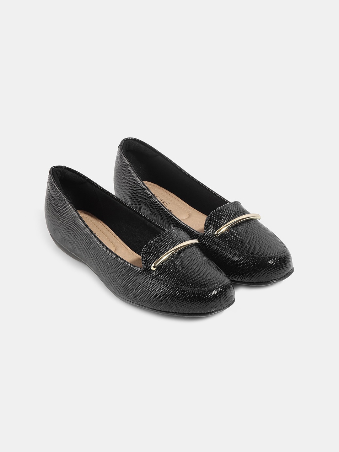 

MODARE Women Black Casual Ballerinas Flats