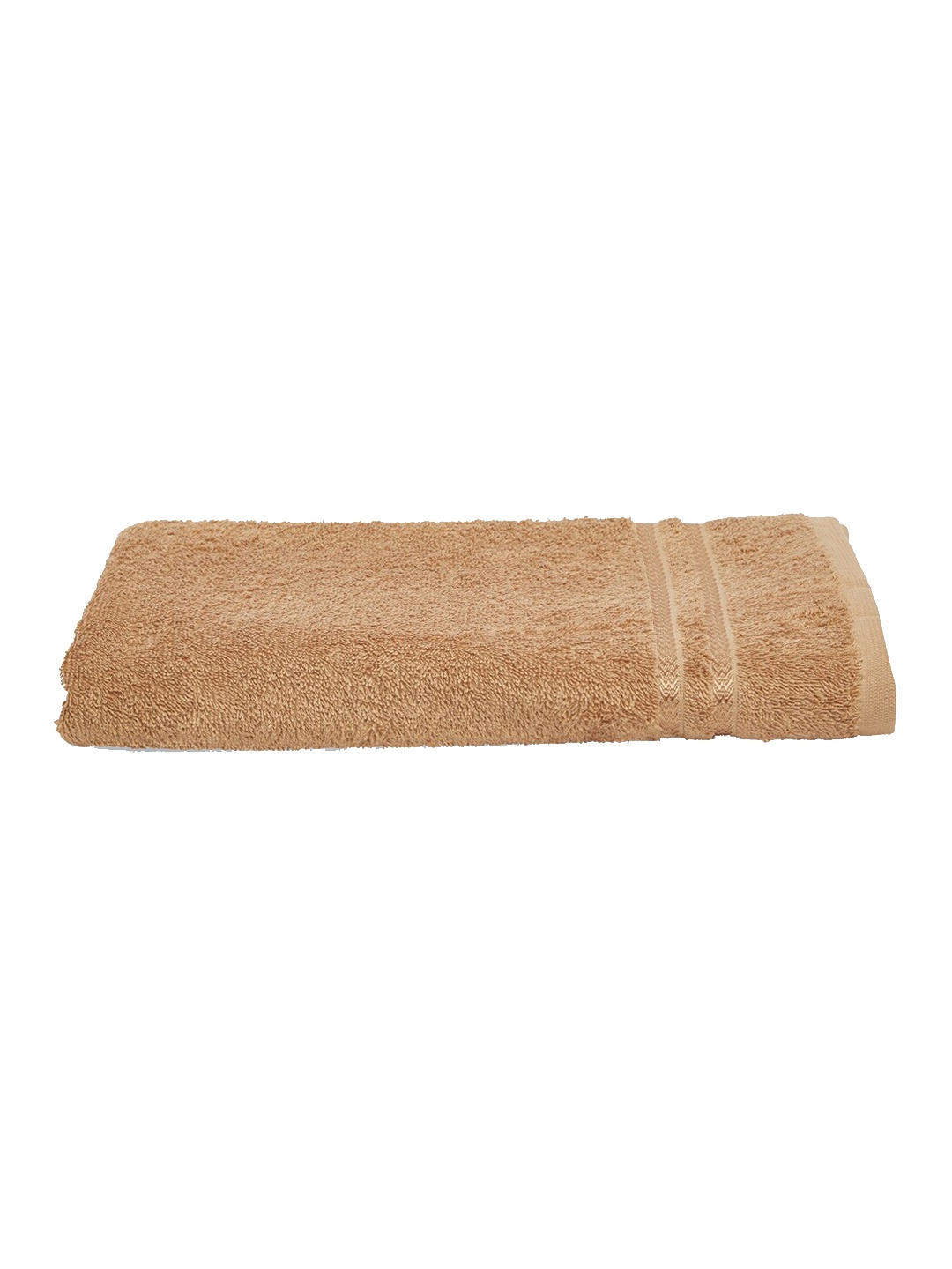 

Welspun Tan-Coloured Solid 380 GSM Pure Cotton Bath Towel