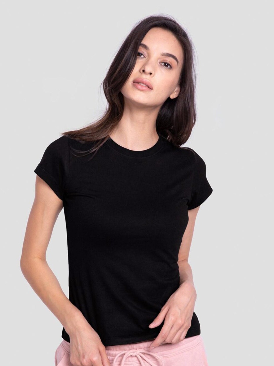 

Bewakoof Pack of 2 Women's Black & White Oversized T-shirt