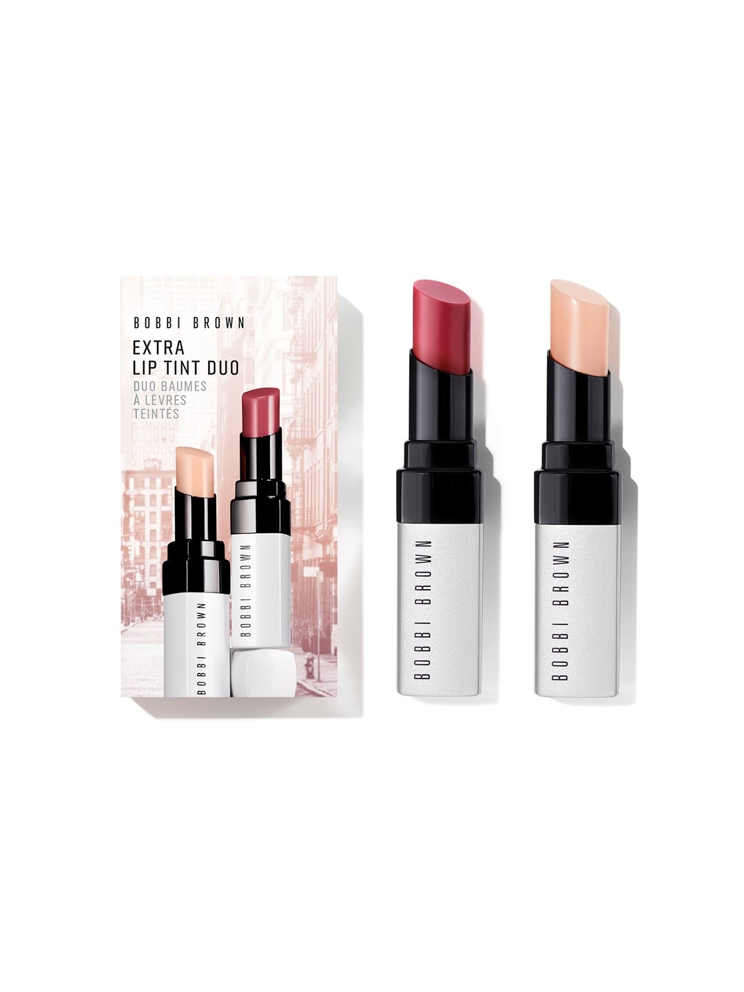 

Bobbi Brown Color Enhancing Extra Lip Tint Duo - Bare Pink 01 & Bare Raspberry 04