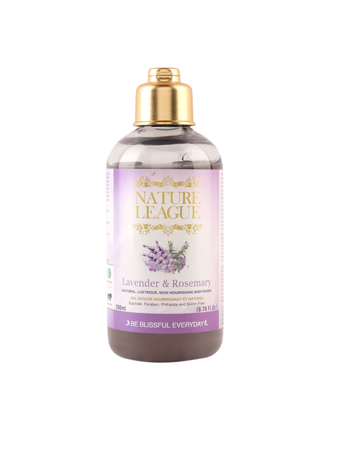 

NATURE LEAGUE Lavender & Rosemary Bodywash 200ml