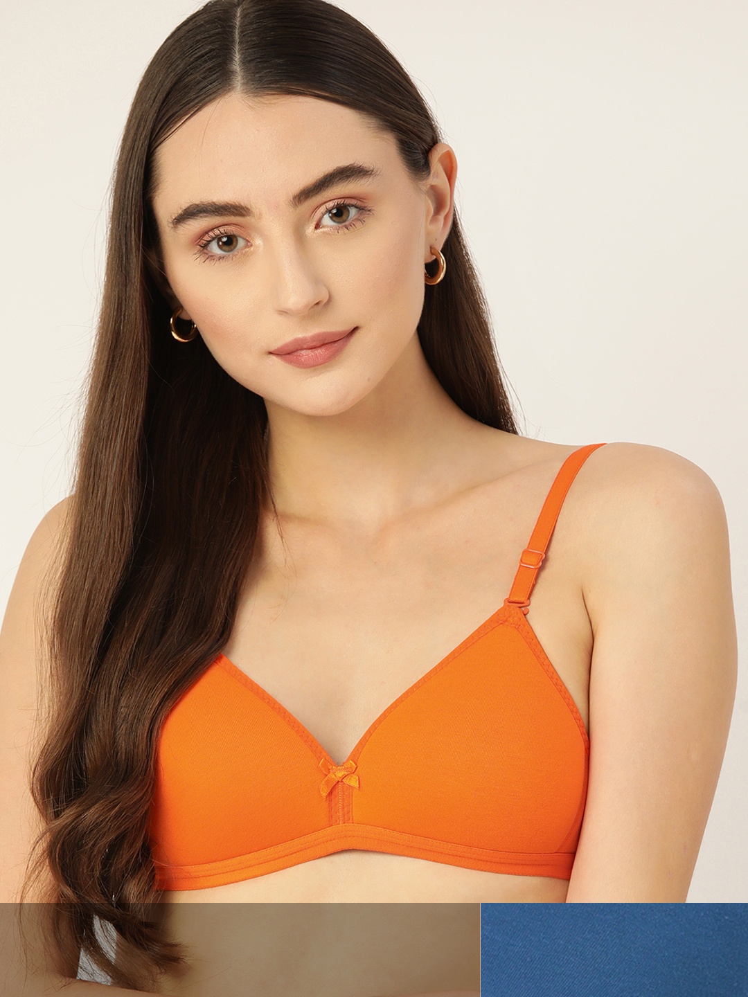 

DressBerry Pack of 2 Lightly Padded Bra, Blue