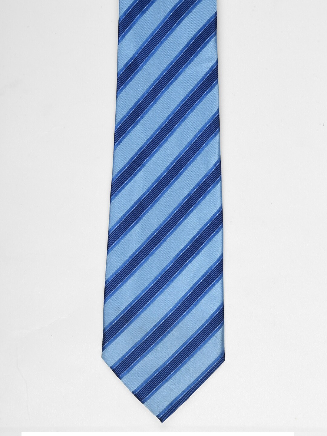 

American Crew Men Blue Striped Broad Tie