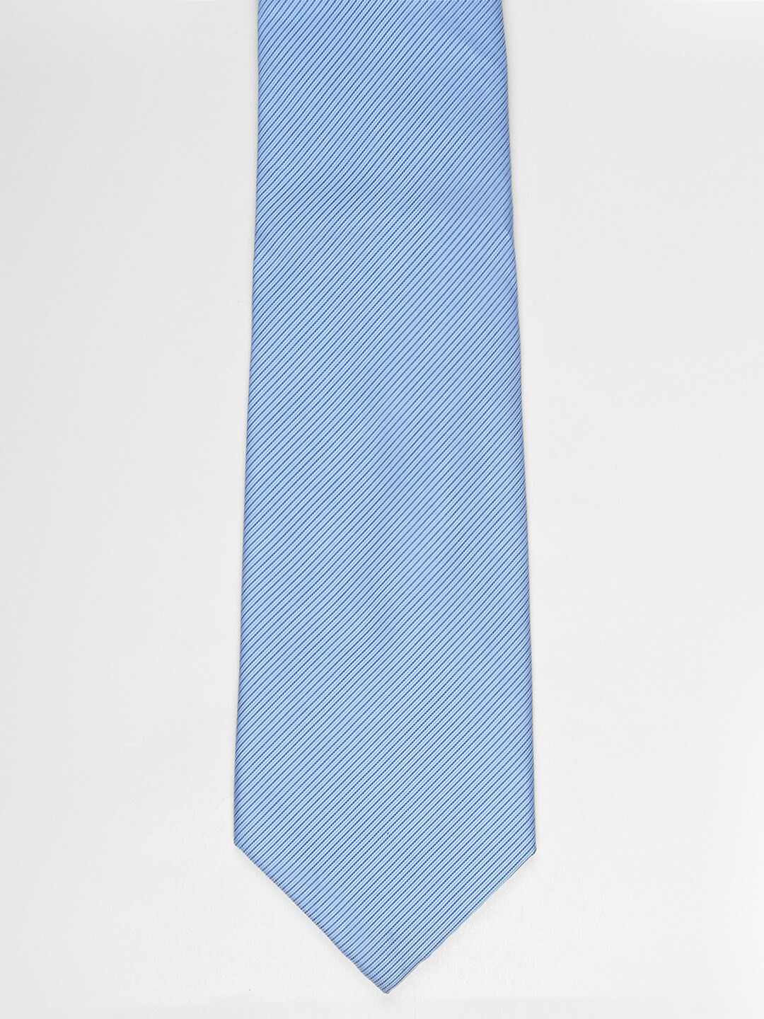 

American Crew Men Blue Striped Broad Tie