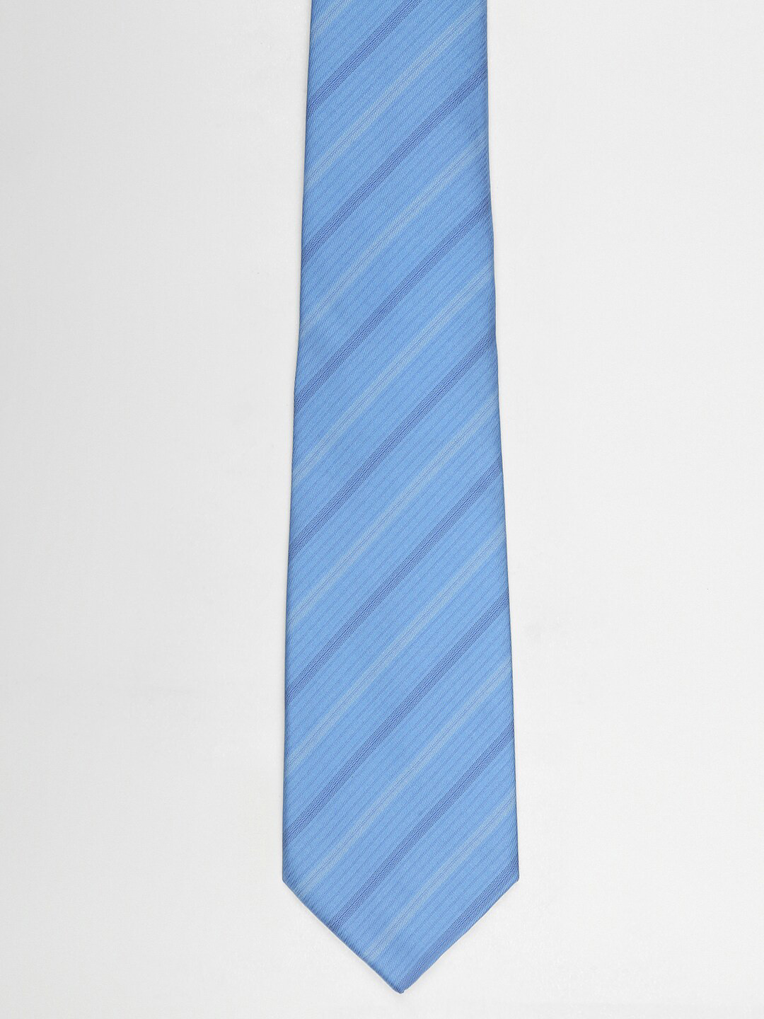 

American Crew Men Blue Striped Necktie