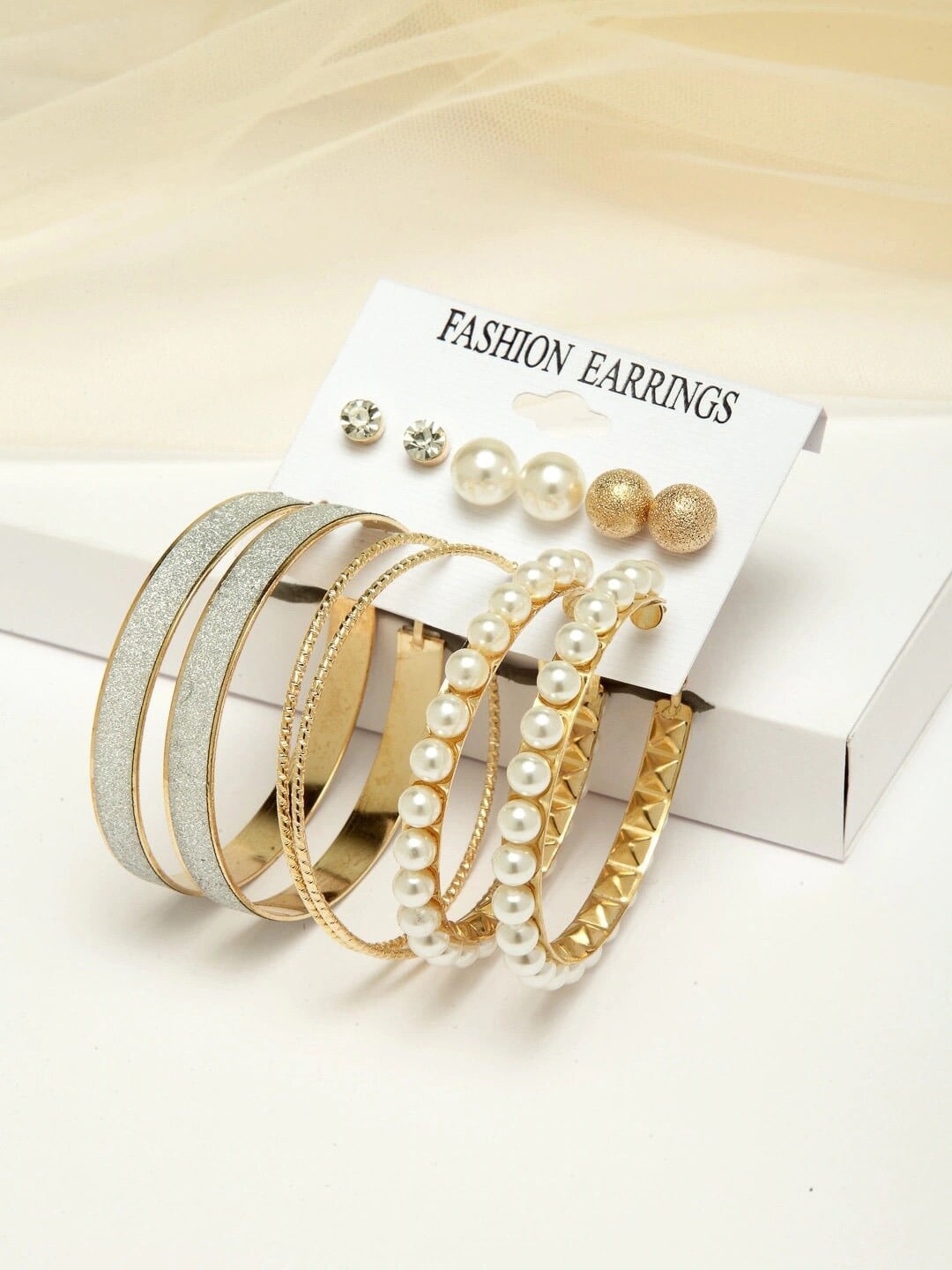 

AVANT-GARDE PARIS Gold-Toned Classic Hoop Earrings