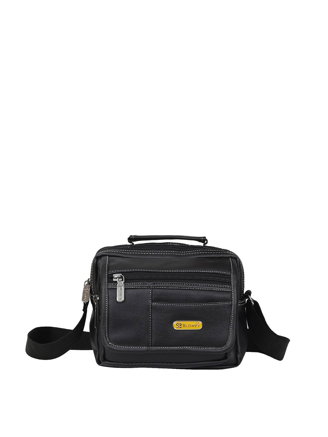 

Blowzy Bags Unisex Black Cross Body Messenger Bag