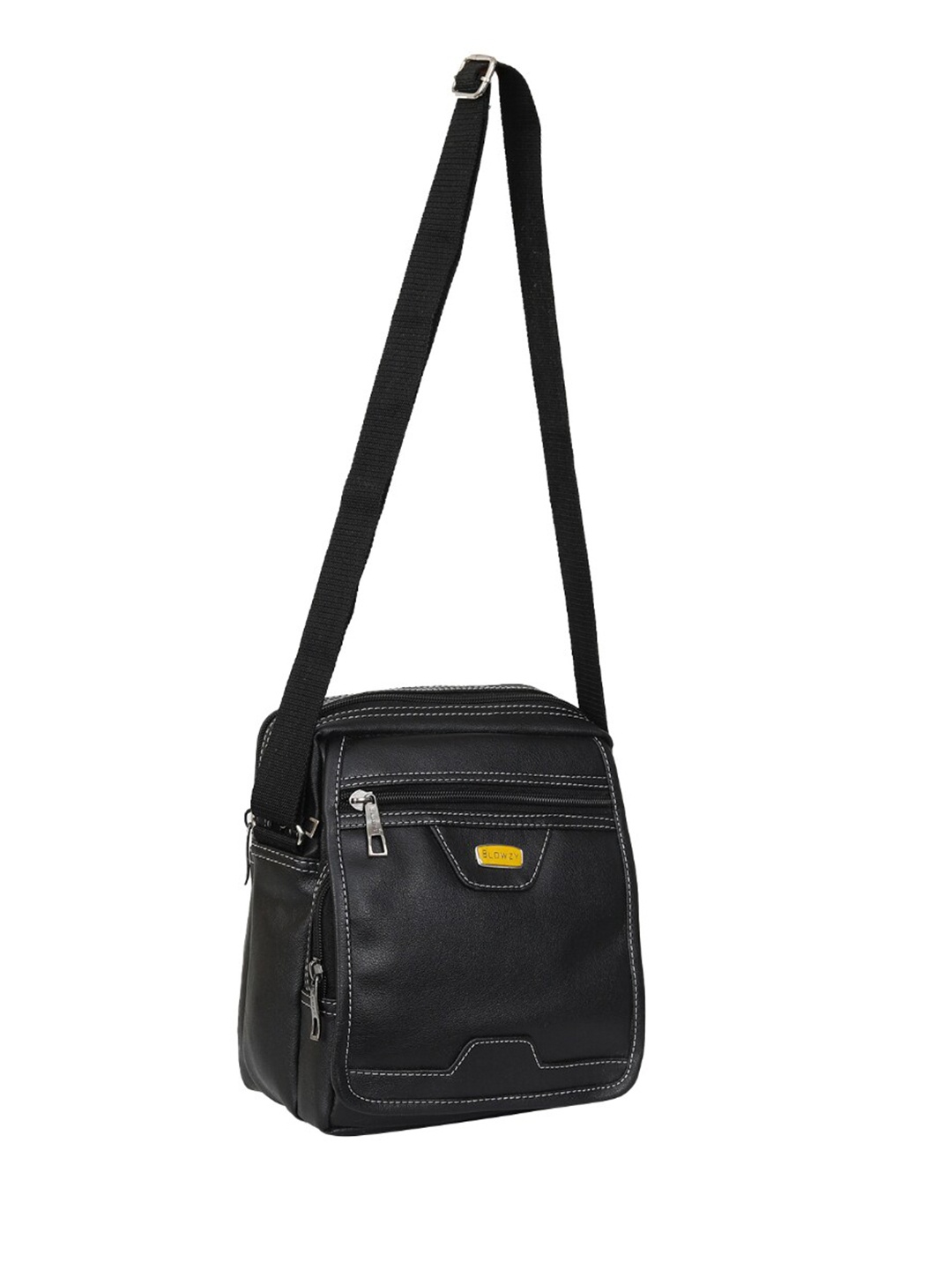 

Blowzy Bags Unisex Black Messenger Bag