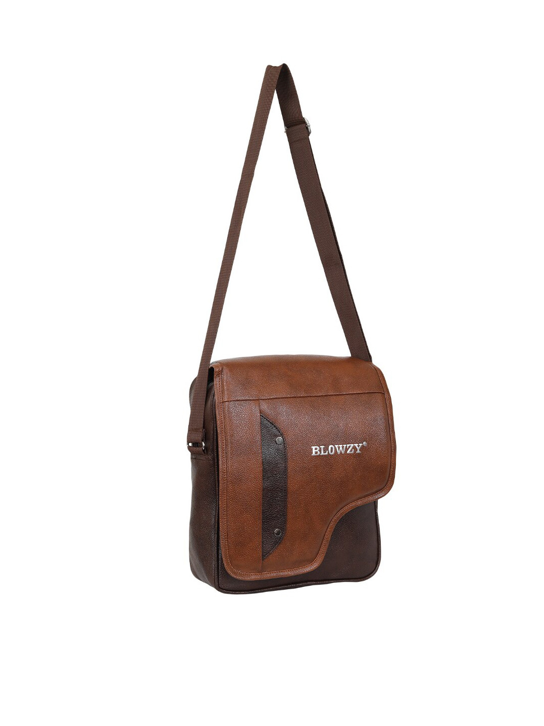 

Blowzy Bags Unisex Brown Messenger Bag