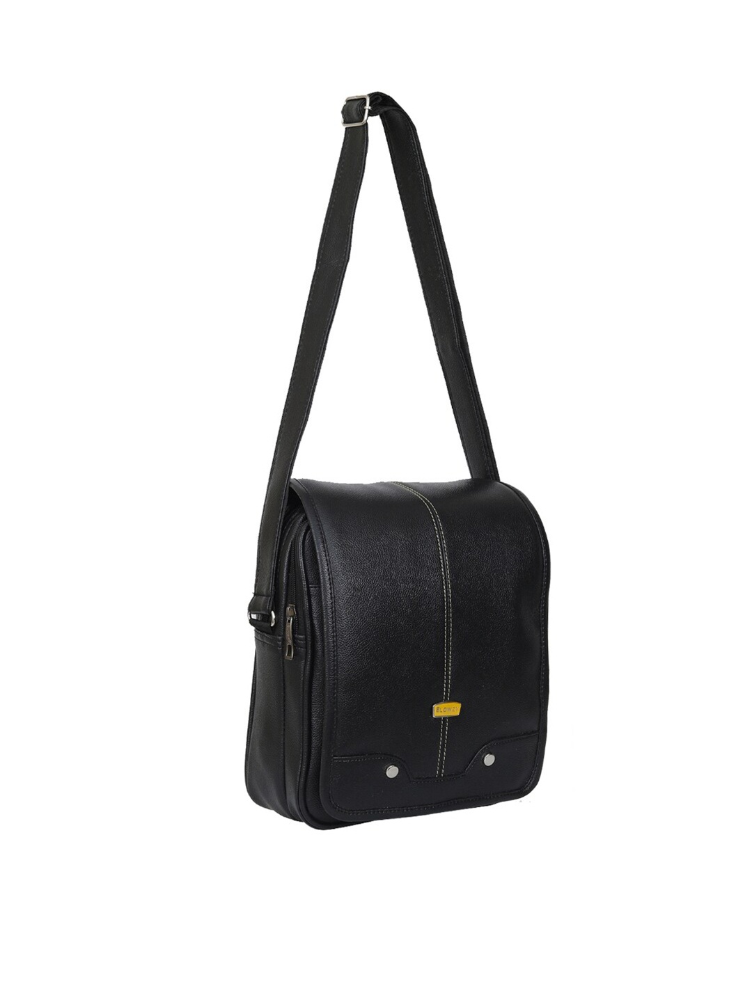 

Blowzy Bags Unisex Black Messenger Bag