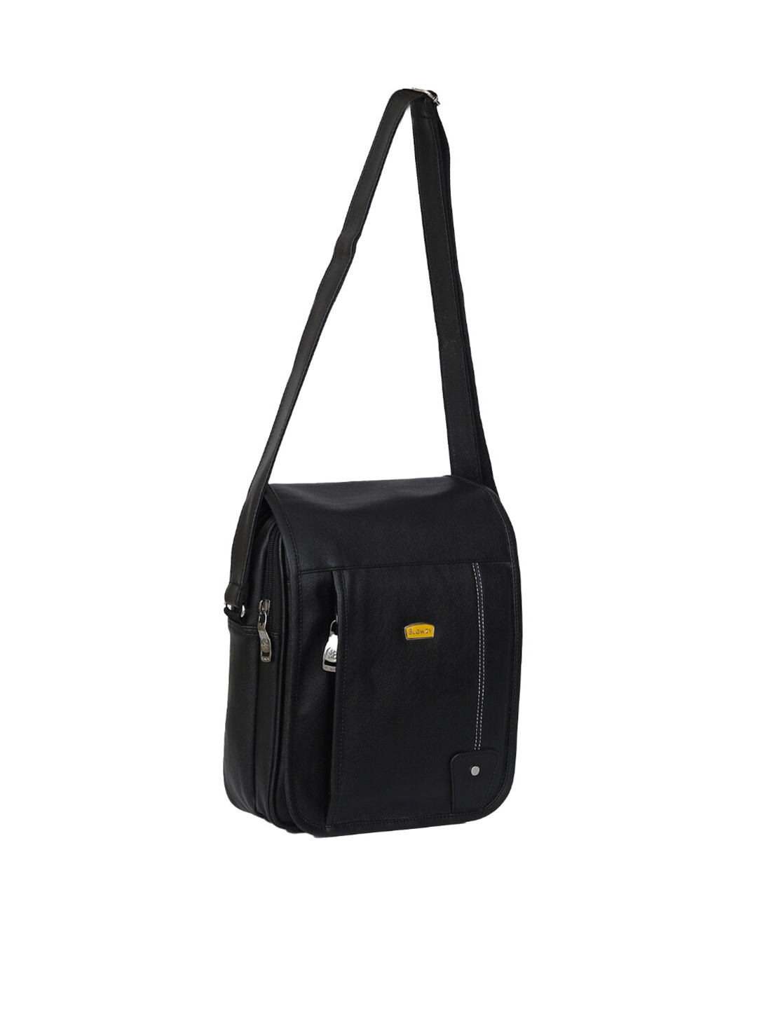 

Blowzy Bags Unisex Black Messenger Bag