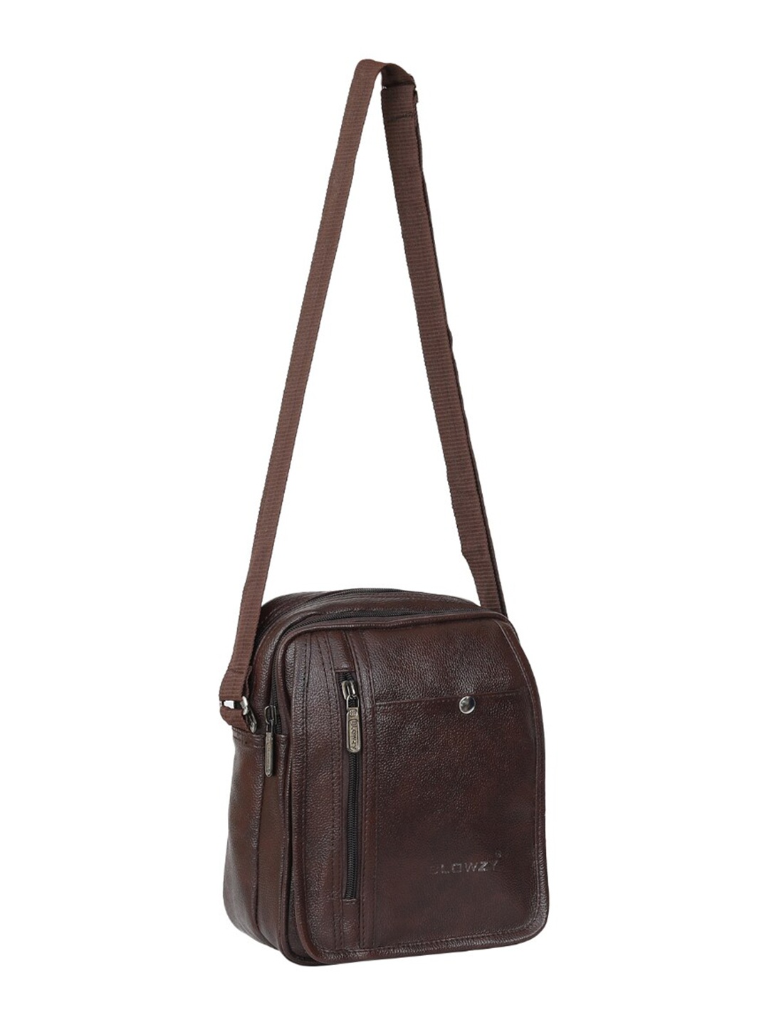 

Blowzy Bags Unisex Brown Messenger Bag