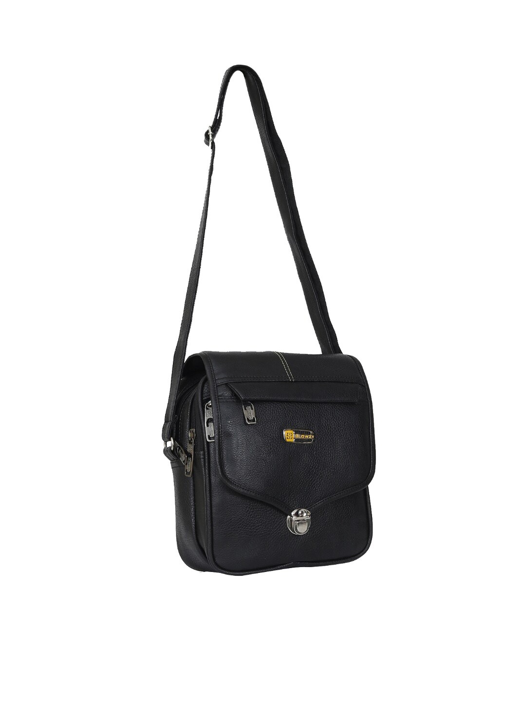 

Blowzy Bags Unisex Black Messenger Bag