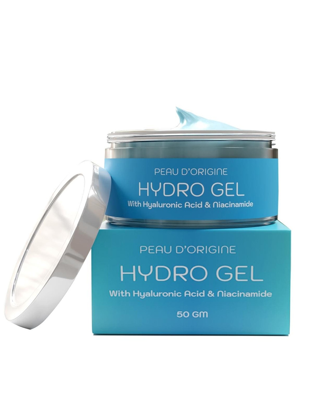 

Peau D'origine Men Hydro Gel with Hyaluronic Acid & Niacinamide - 50 g, Blue