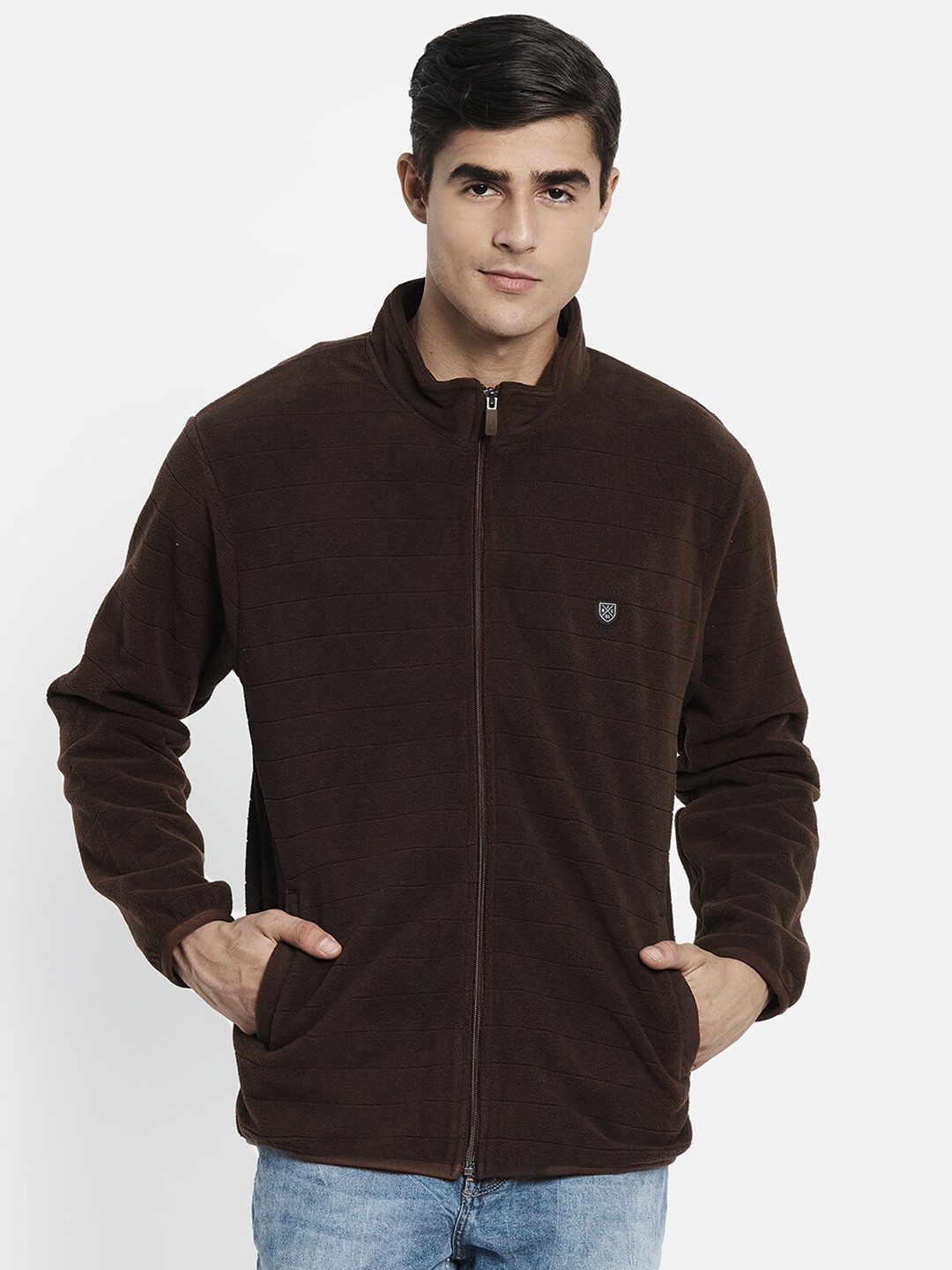 

Octave Men Brown Sweatshirt