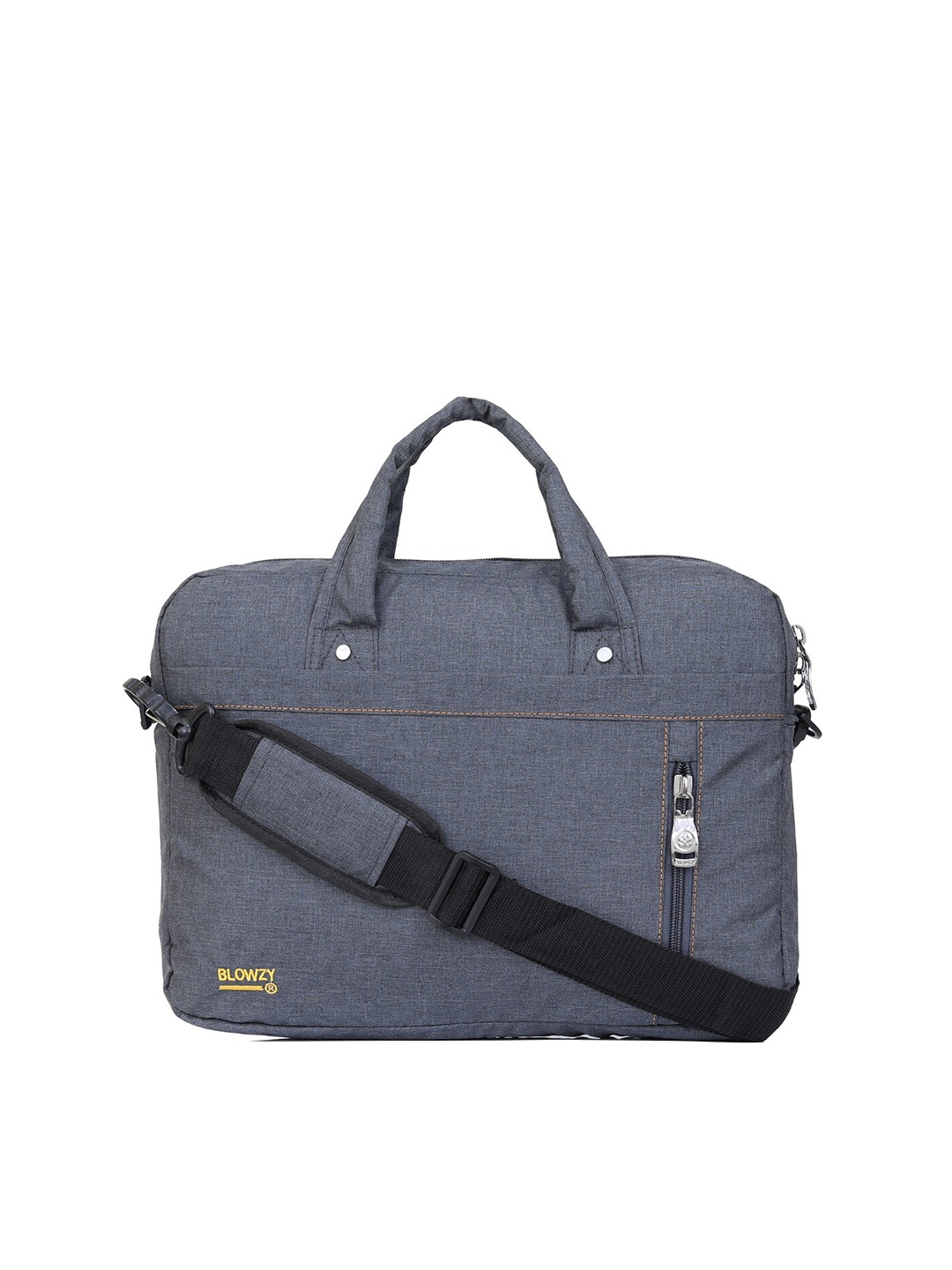 

Blowzy Bags Unisex Grey & Black Messenger Bag