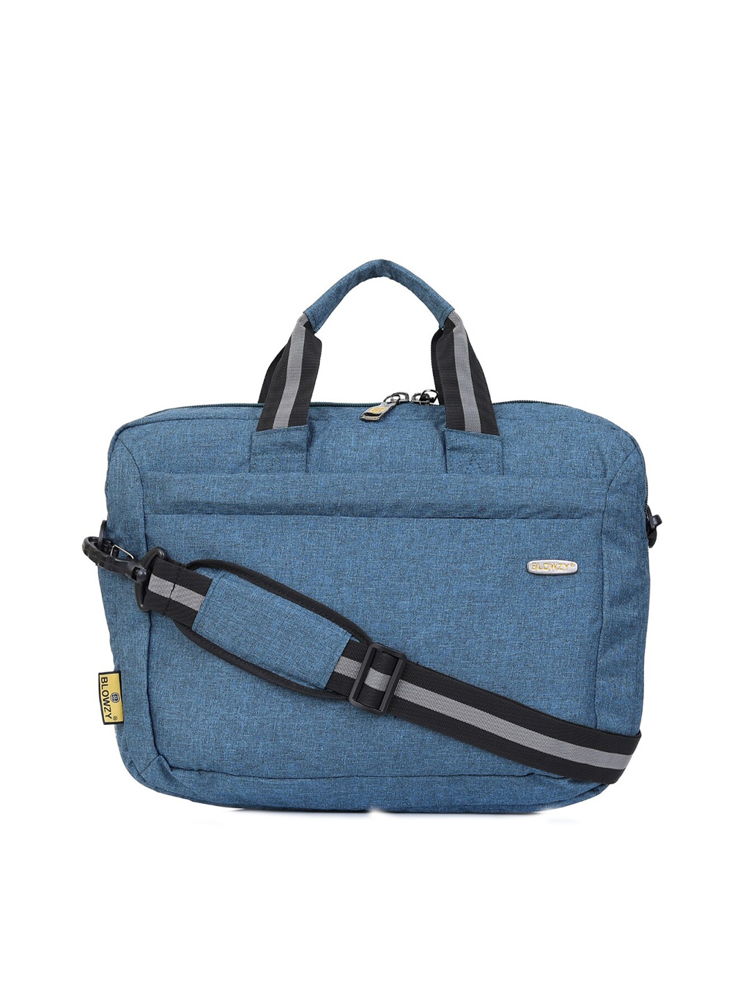 

Blowzy Bags Unisex Blue & Grey Messenger Bag