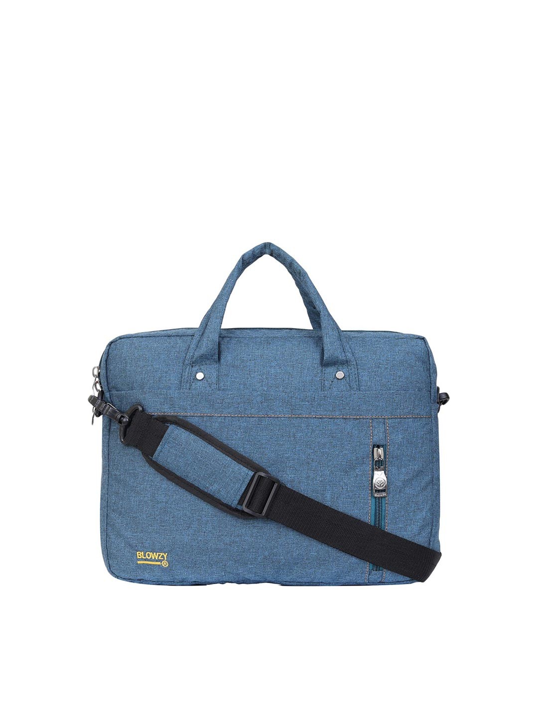 

Blowzy Bags Unisex Blue & Black Messenger Bag