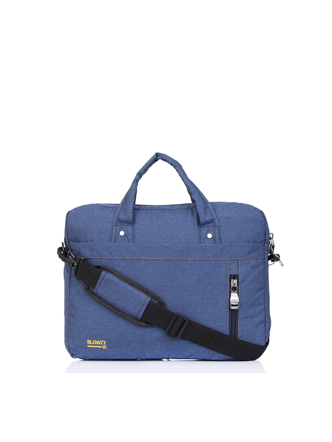 

Blowzy Bags Unisex Navy Blue & Black Messenger Bag