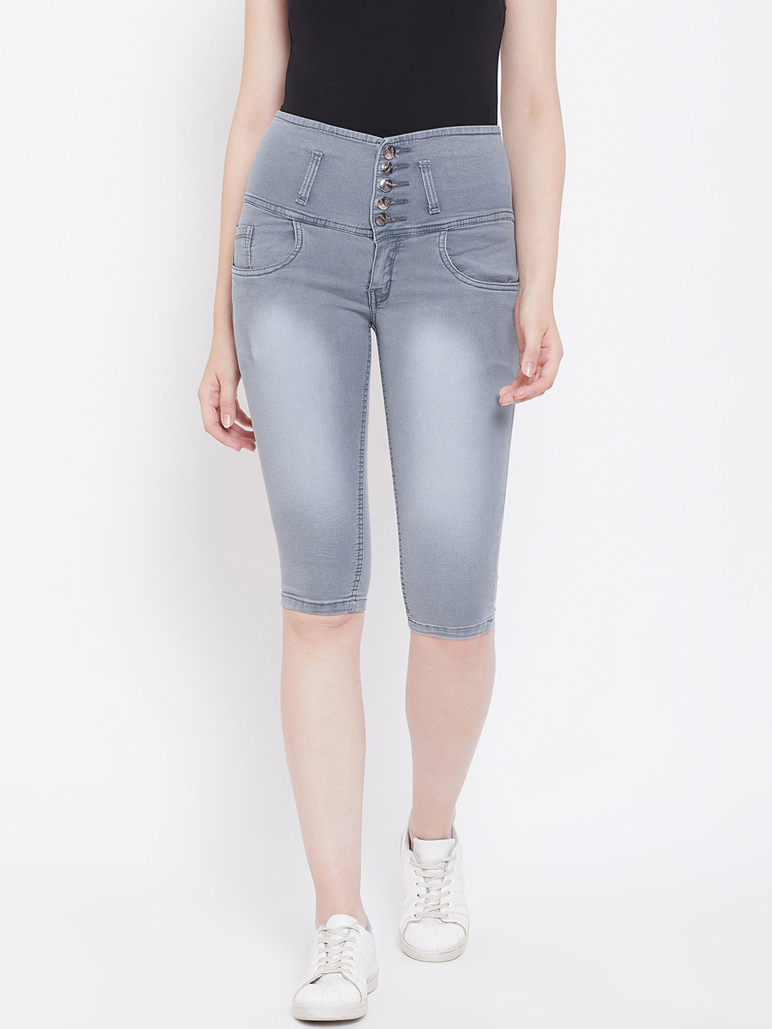 

Nifty Women Grey Capris