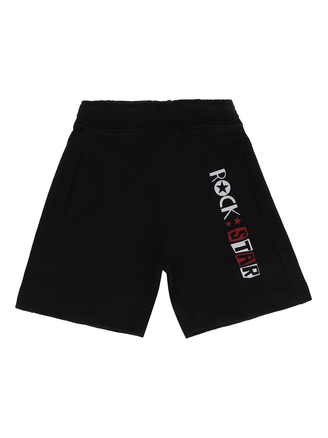 

DYCA Boys Black Printed Shorts