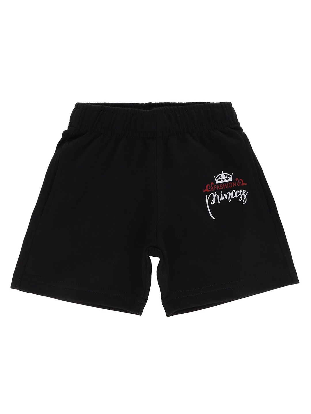 

DYCA Girls Black Solid Shorts