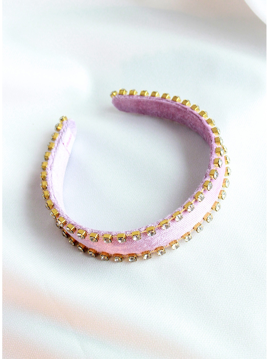 

Choko Women Purple Embellished Hairband