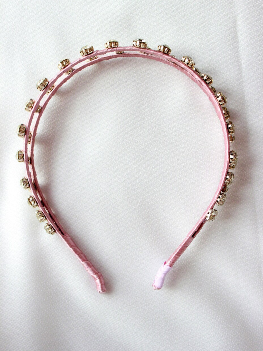 

Choko Women Pink Embellished Hairband