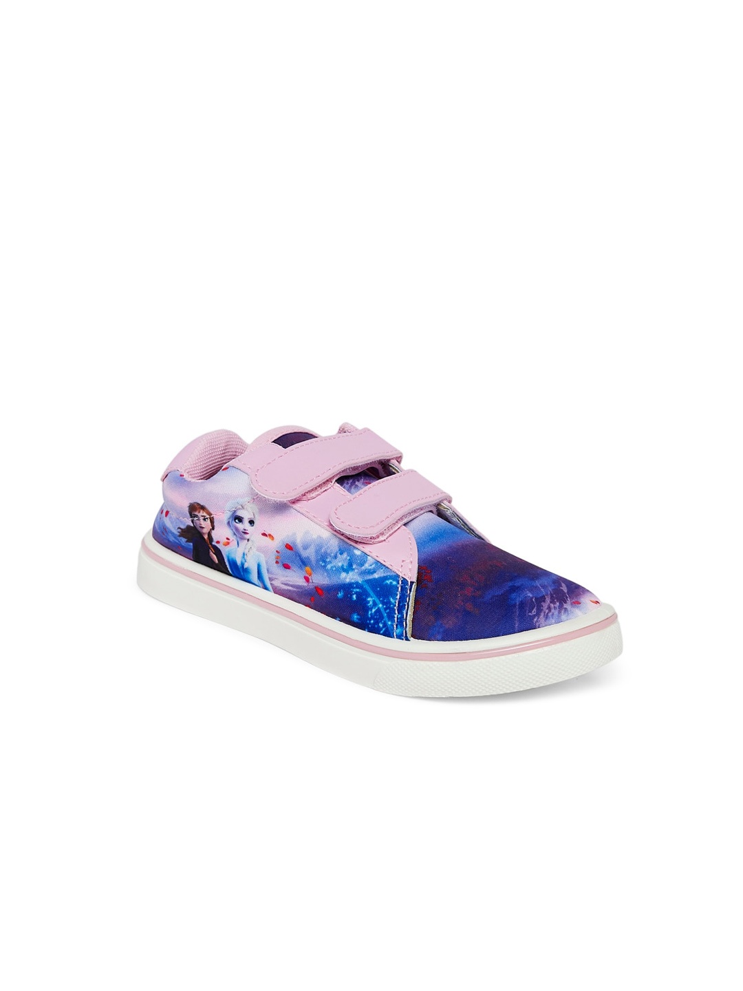 

Pantaloons Junior Girls Pink Printed Slip-On Sneakers