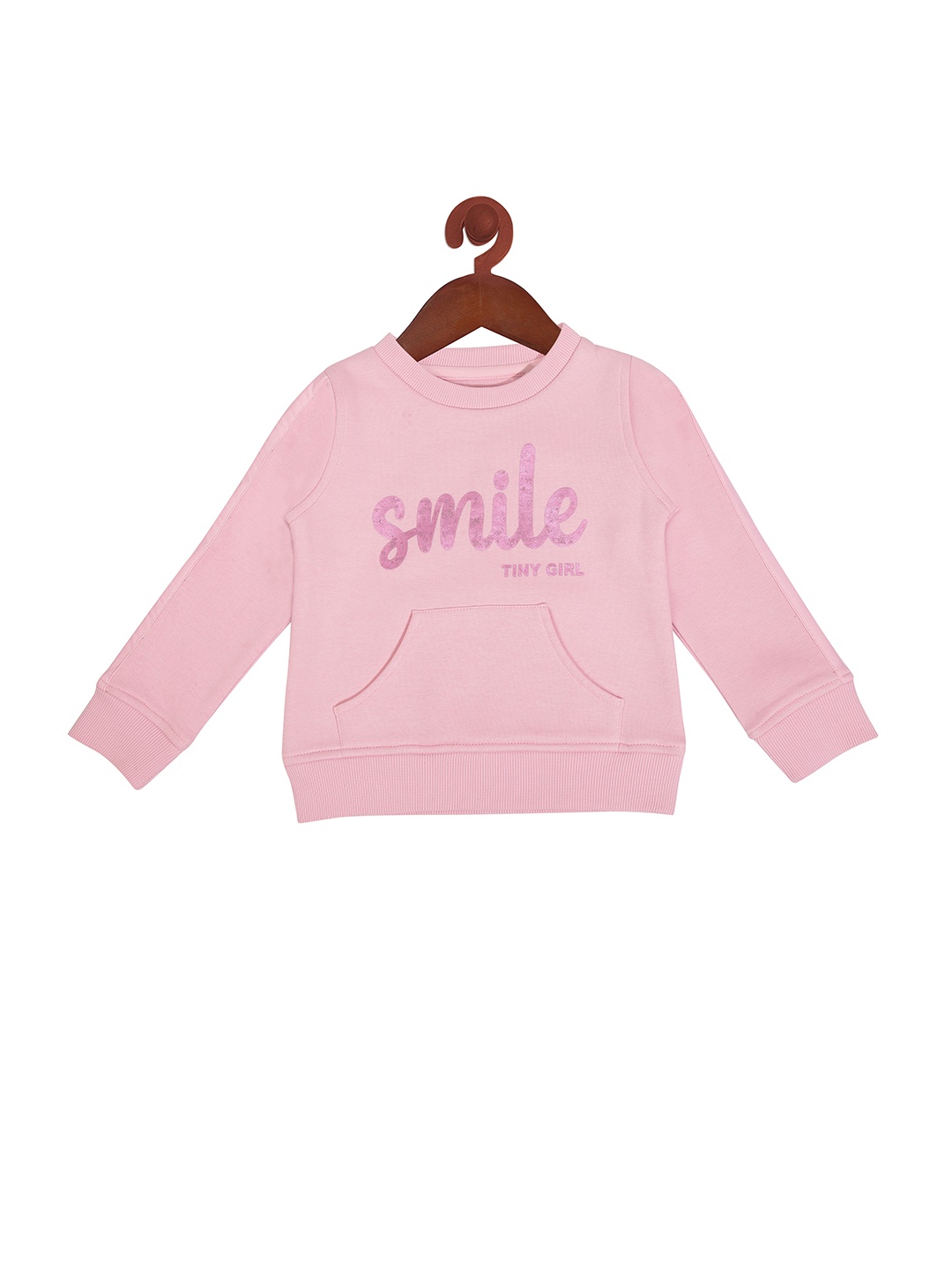 

Tiny Girl Girls Pink Printed Sweatshirt