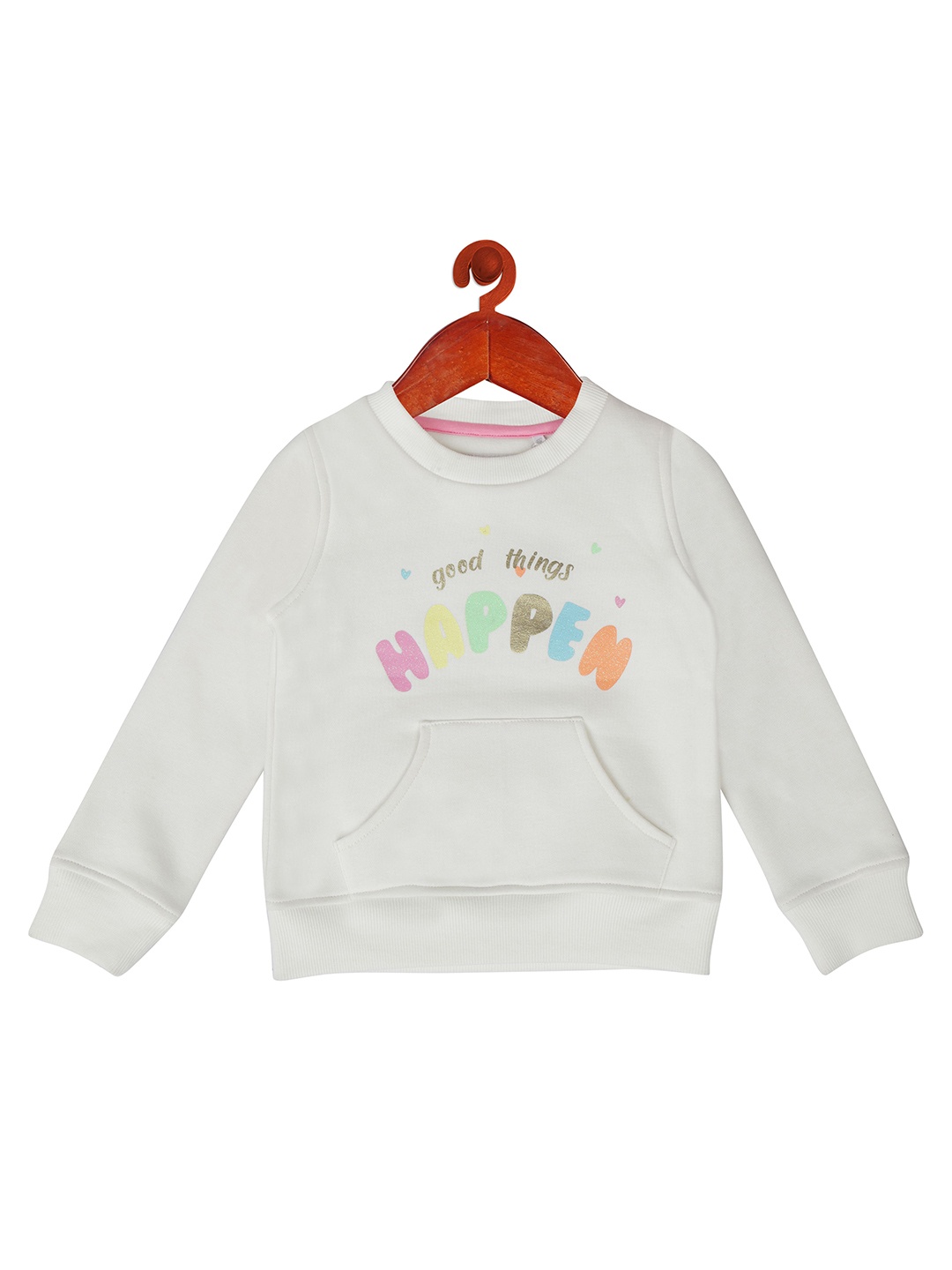 

Tiny Girl Girls Off White Printed Sweatshirt
