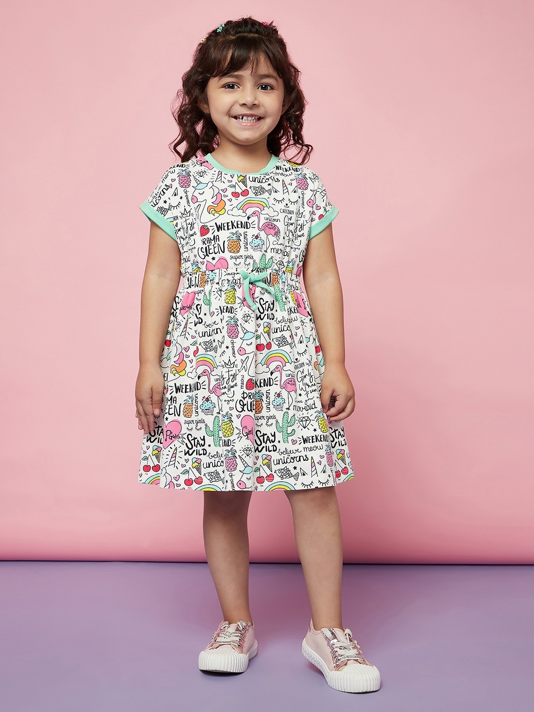 

SPUNKIES Green Dress