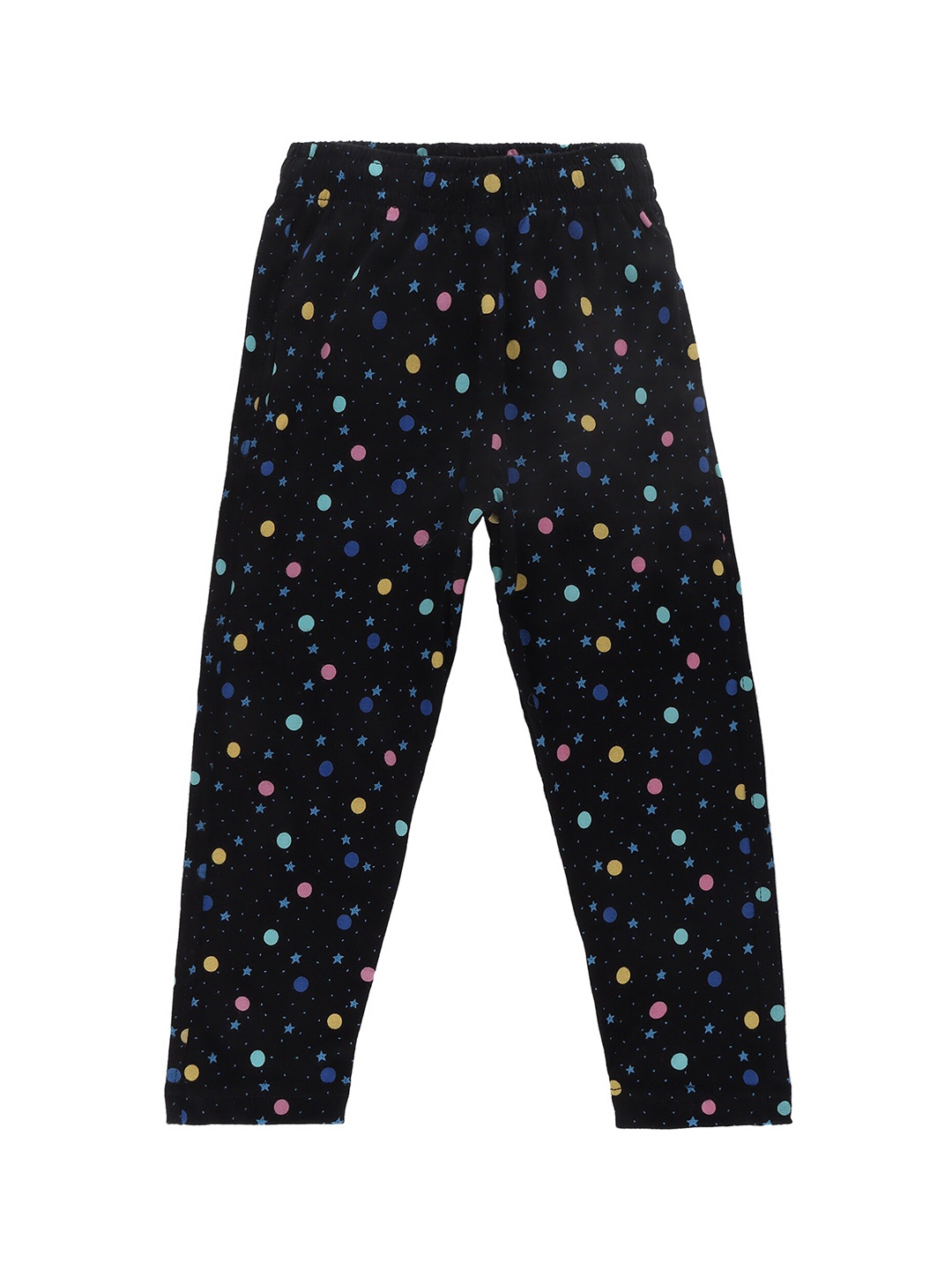 

DYCA Girls Black Printed Track Pant