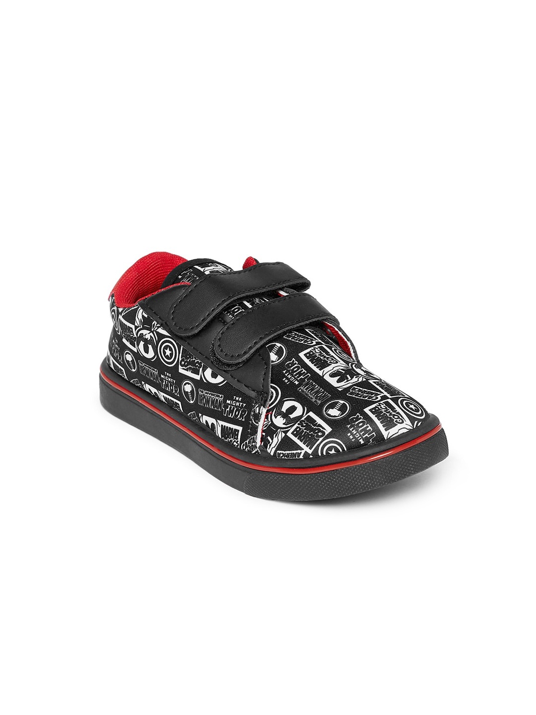 

Pantaloons Junior Boys Black Printed Sneakers