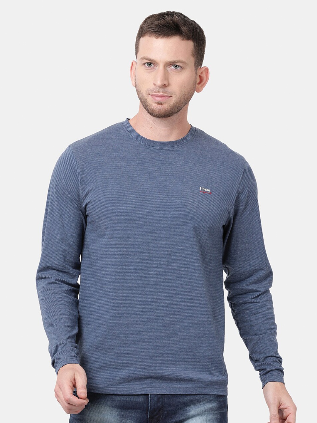 

t-base Men Blue T-shirt