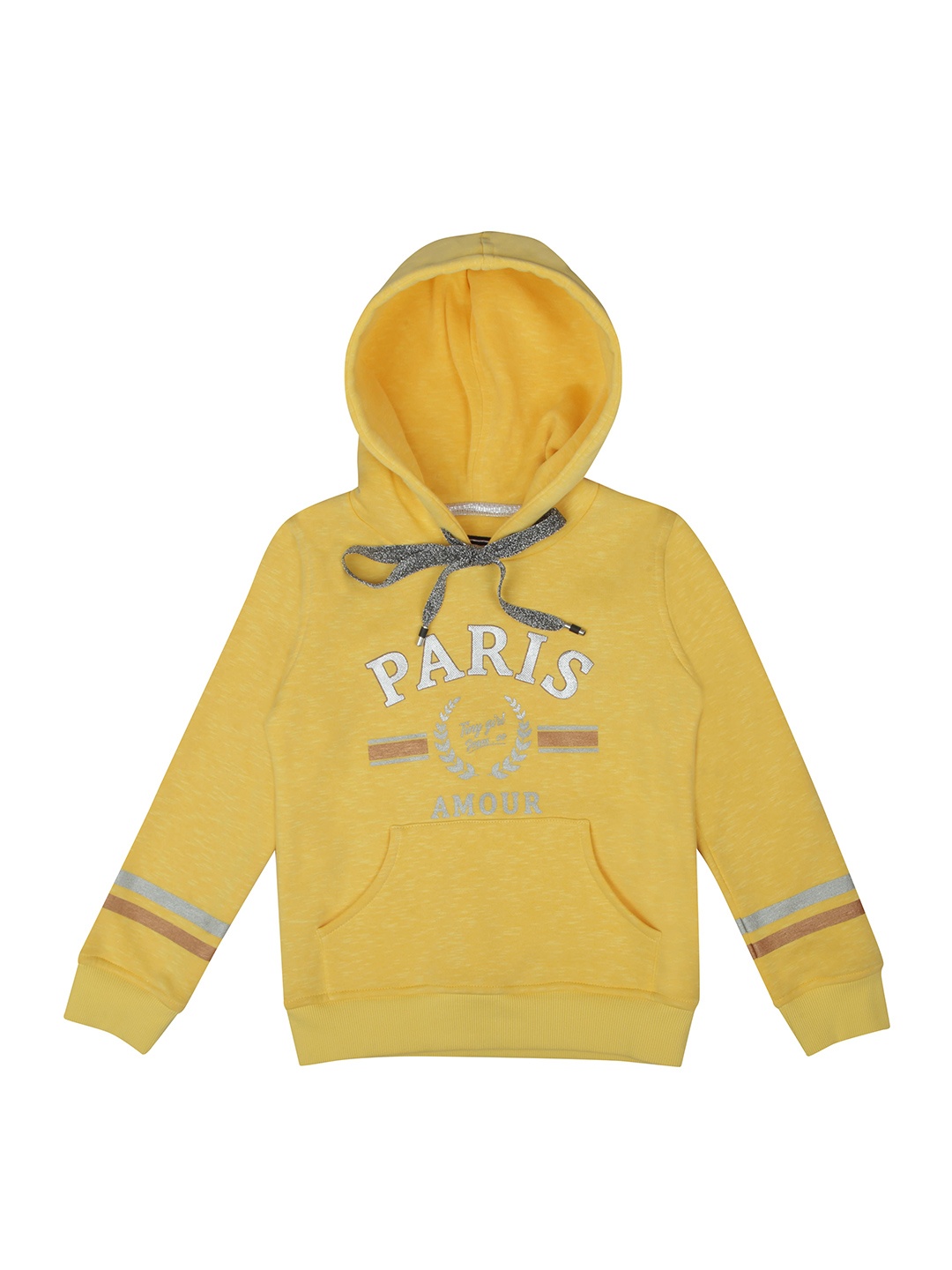 

Tiny Girl Girls Mustard Printed Sweatshirt