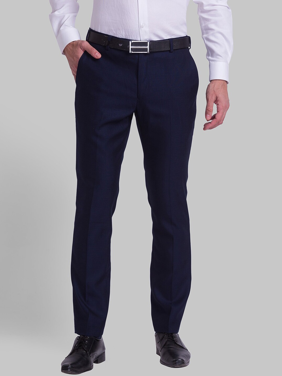 

Park Avenue Men Blue Slim Fit Trouser