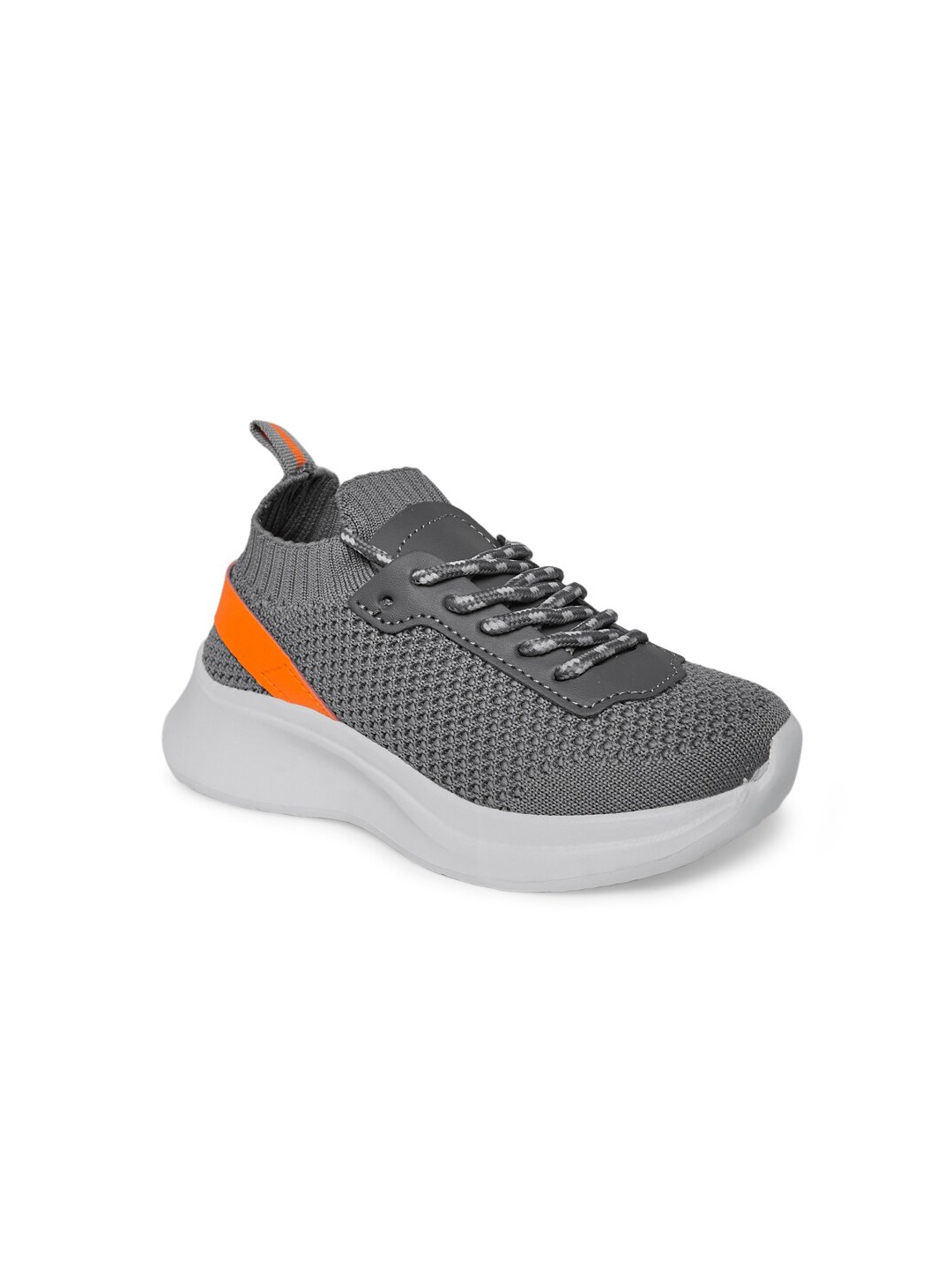 

Pantaloons Junior Boys Grey Textile Walking Non-Marking Shoes