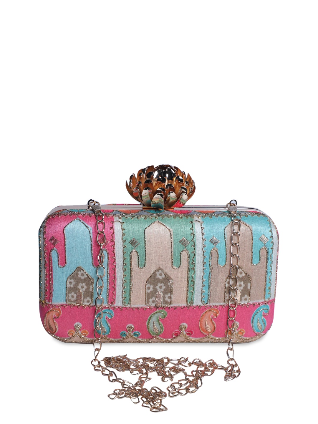 

Swisni Women Multi Clutches, Pink