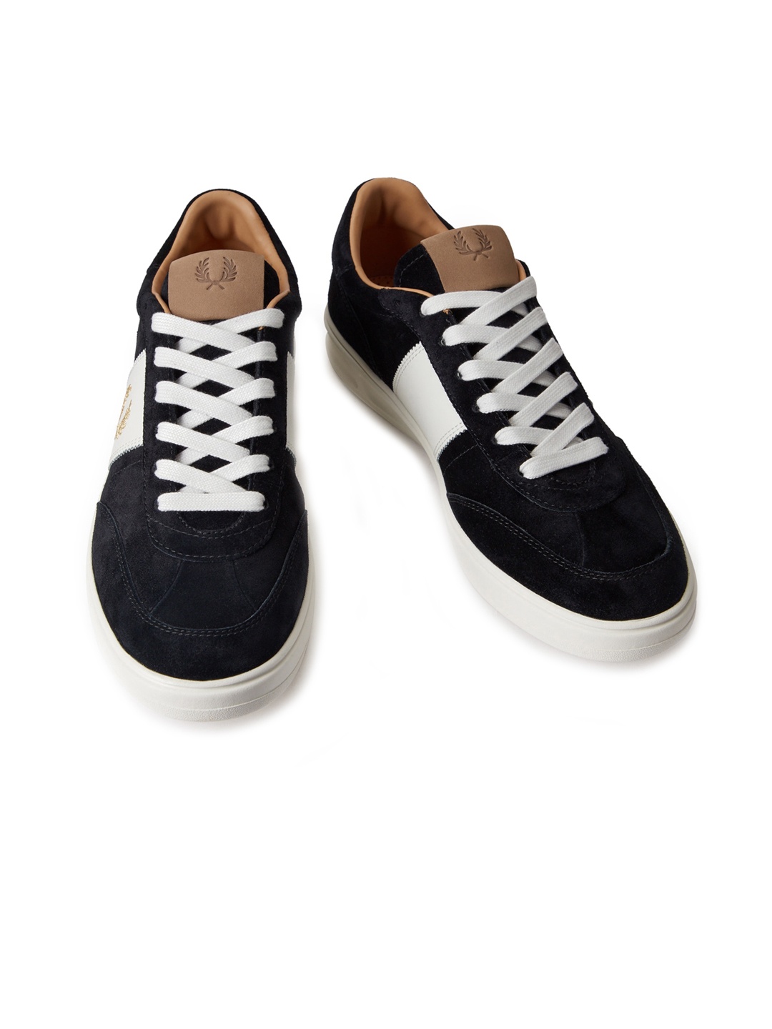 

Fred Perry Men Black Solid Leather Sneakers