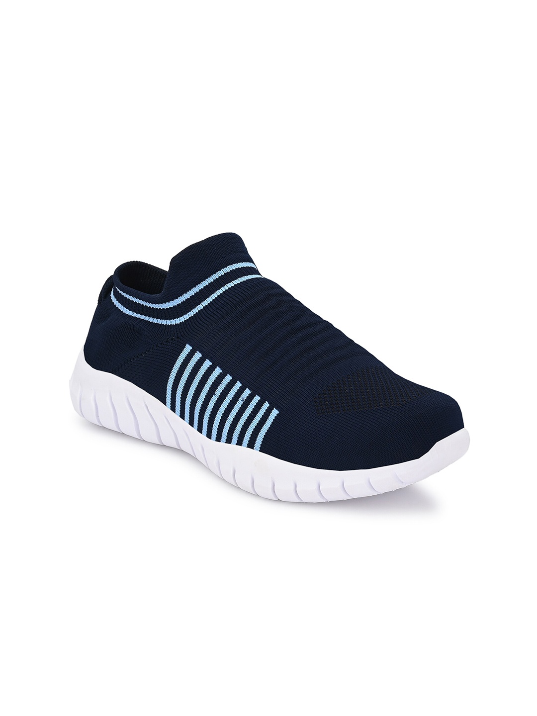 

MENGLER Men Blue Walking Non-Marking Shoes