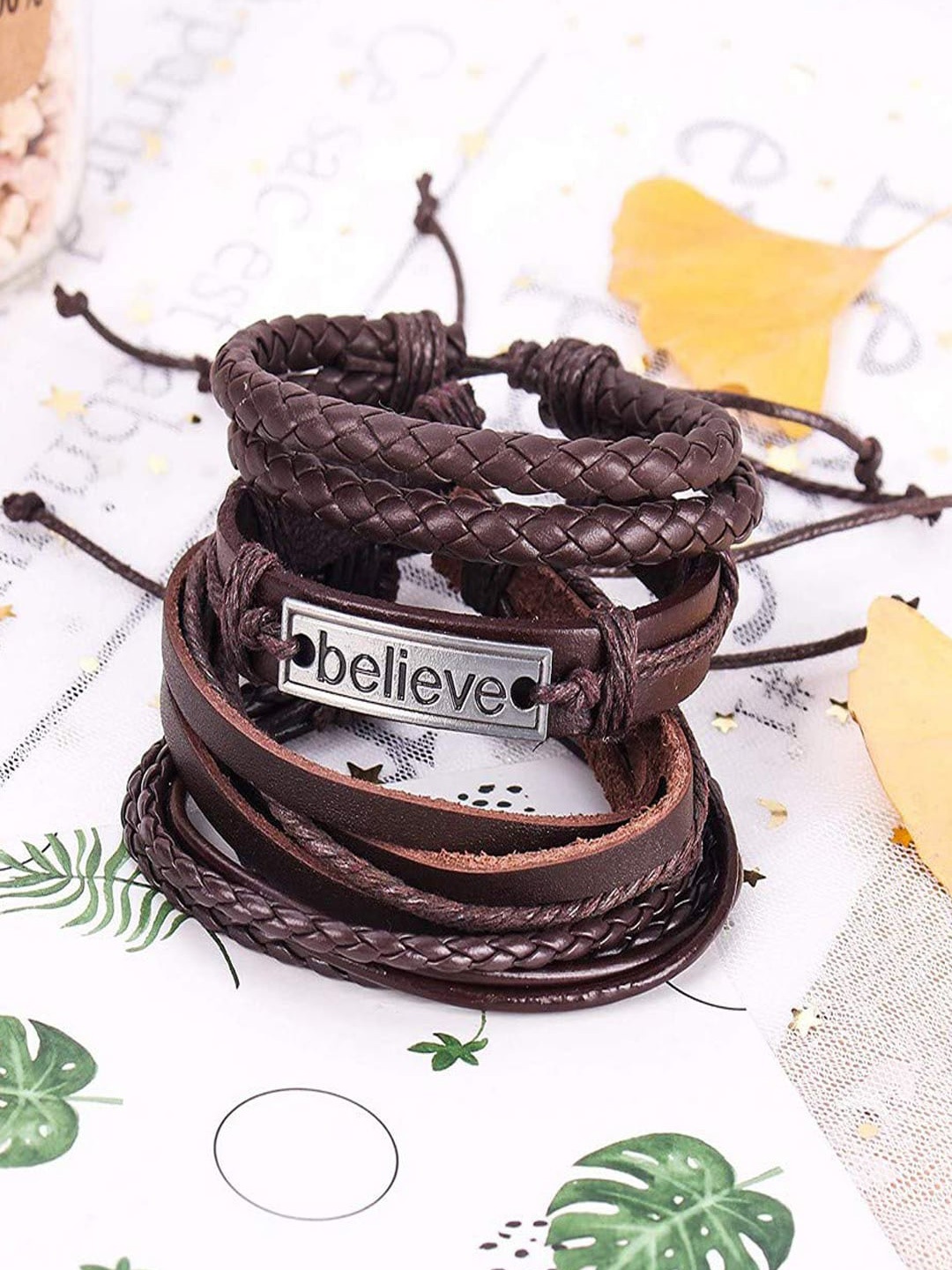 

UNIVERSITY TRENDZ Men Brown Bracelet