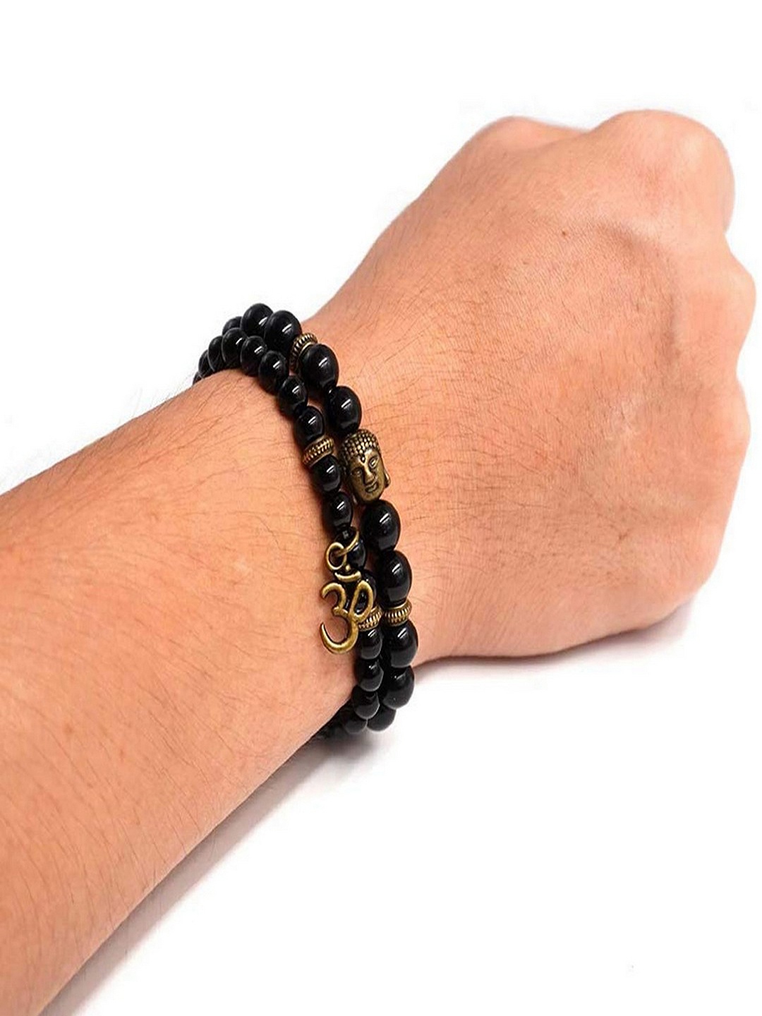 

UNIVERSITY TRENDZ Unisex Black Bracelet