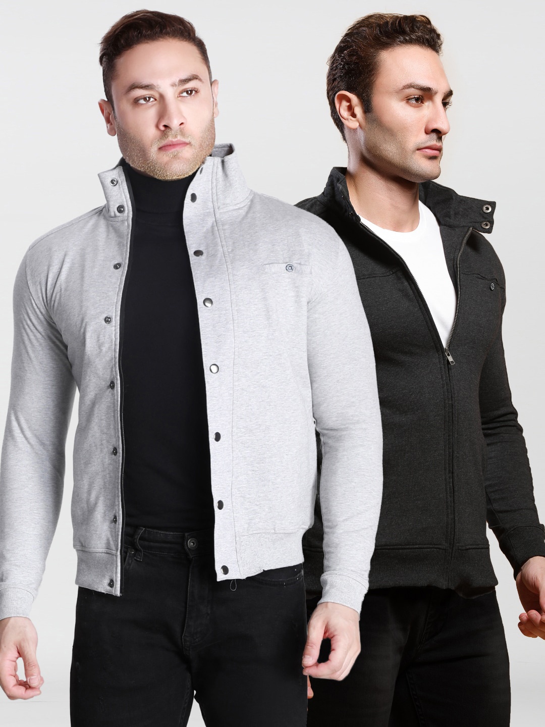

Dream of Glory Inc Men Grey Green Lightweight Outdoor Tailored Cotton Jacket